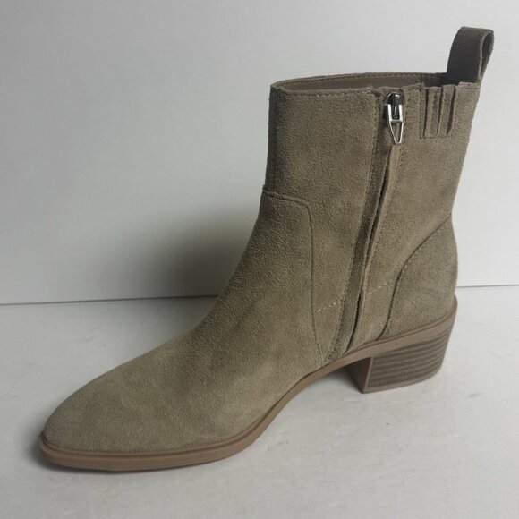 Dolce Vita Women’s Bryson Taupe Suede Ankle Boot Size 9 M - Picture 2 of 5